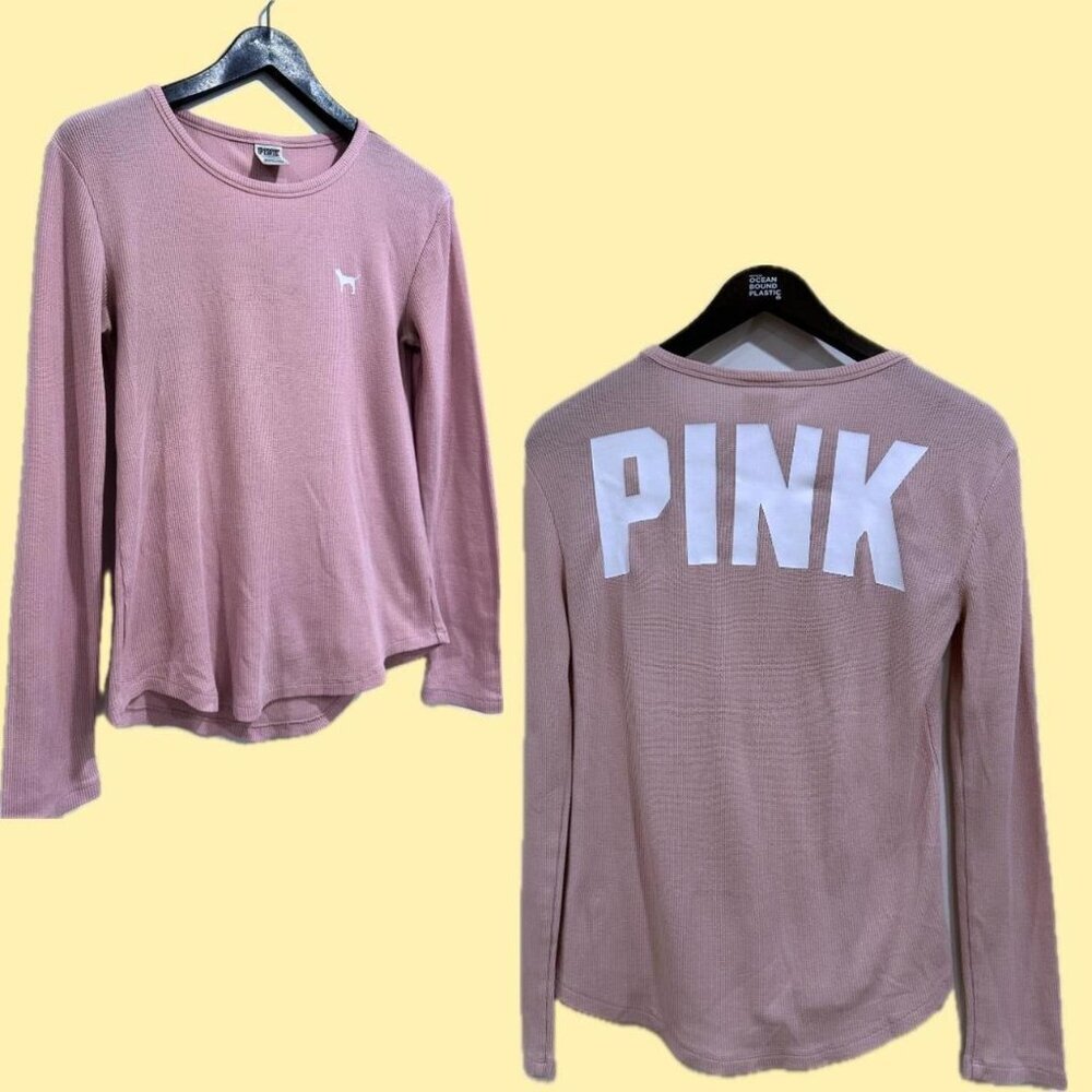 🧡 2 for 10$ Victoria’s Secret PINK thermal Long Sleeve
